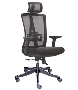 Multi Tasking Net Back Chair